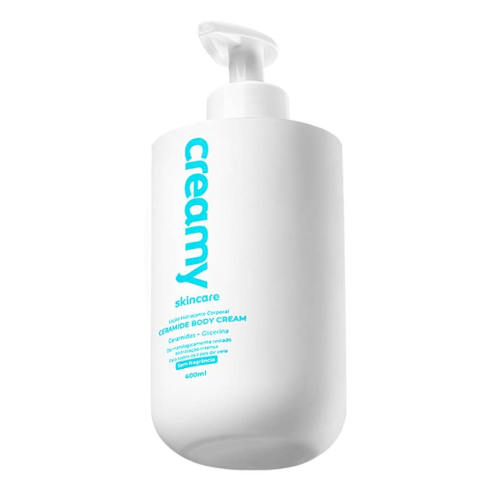 Creme Hidratante Corporal Creamy Ceramide Sem Fragrância 400ml