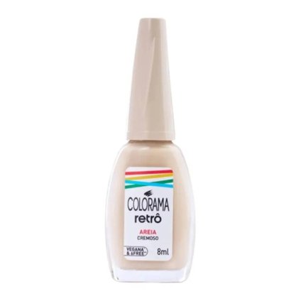 ESMALTE COLORAMA RETRÔ CREMOSO AREIA 8ML