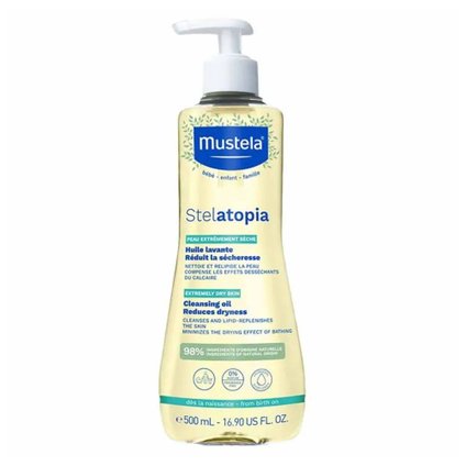 ÓLEO CORPORAL DE BANHO MUSTELA STELATOPIA 500ML