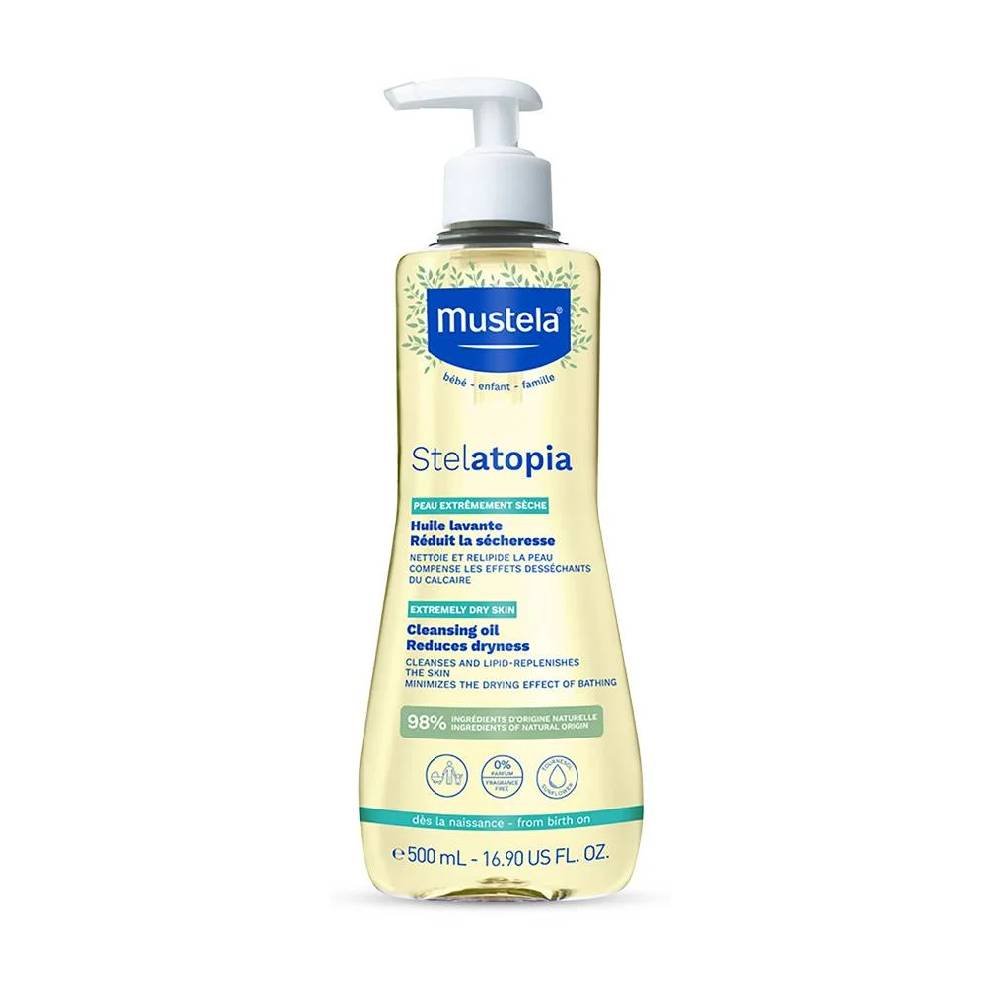 Óleo Corporal De Banho Mustela Stelatopia 500ml