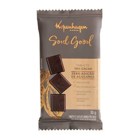 CHOCOLATE 70% CACAU KOPENHAGEN SOUL GOOD TABLETE 30G