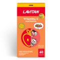 VITAMINA C INFANTIL LAVITAN TURMA DA MÔNICA SABOR MAÇÃ 60 COMPRIMIDOS MASTIGÁVEIS