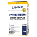 SUPLEMENTO LAVITAN SUPER FÓRMULA ÔMEGA COMPLEX 30 CÁPSULAS