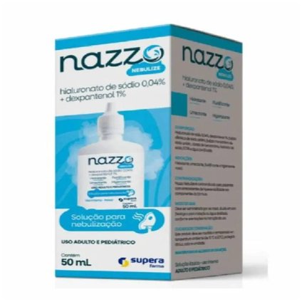 SOLUÇÃO PARA NEBULIZAÇÃO NAZZO NEBULIZE 50ML