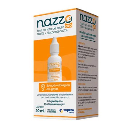 SOLUÇÃO OTOLÓGICA NAZZO OTO 20ML