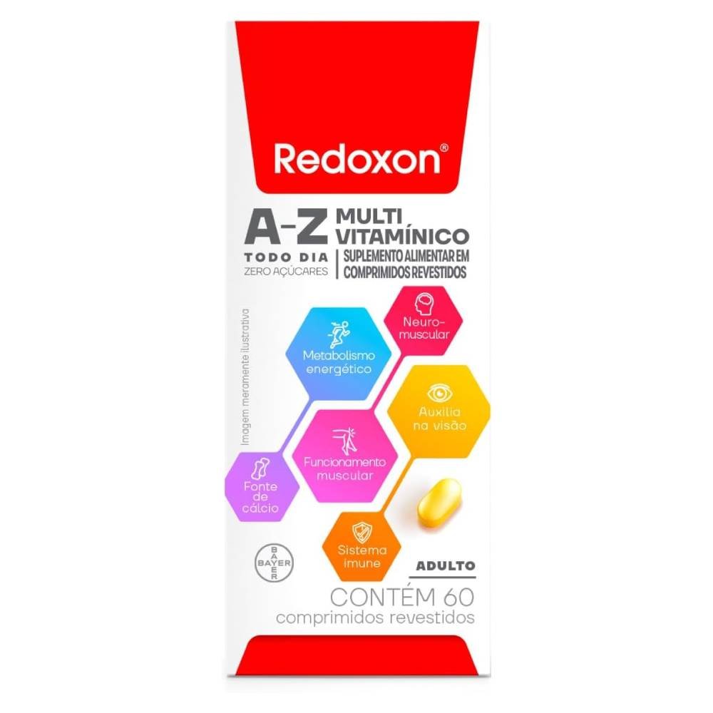 Multivitamínico Redoxon A-z 60 Comprimidos