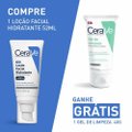 KIT CERAVE LOÇÃO FACIAL HIDRATANTE PELE NORMAL A SECA 52ML + GEL DE LIMPEZA 40G GRÁTIS