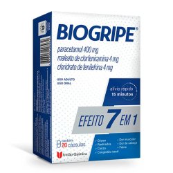 Biogripe Efeito 7 Em 1 - 20 Cápsulas