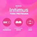ABSORVENTE EXTERNO INTIMUS TODA PROTEGIDA COBERTURA SUAVE COM ABAS 42 UNIDADES