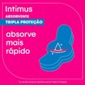 ABSORVENTE EXTERNO INTIMUS TRIPLA PROTEÇÃO SUAVE COM ABAS 42 UNIDADES