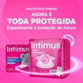 ABSORVENTE EXTERNO INTIMUS TODA PROTEGIDA COBERTURA SUAVE COM ABAS 42 UNIDADES