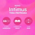 ABSORVENTE EXTERNO INTIMUS TODA PROTEGIDA COBERTURA SUAVE COM ABAS 42 UNIDADES