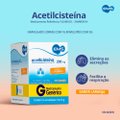 ACETILCISTEINA 200MG 16 ENVELOPES DE 5G EMS GENÉRICO L