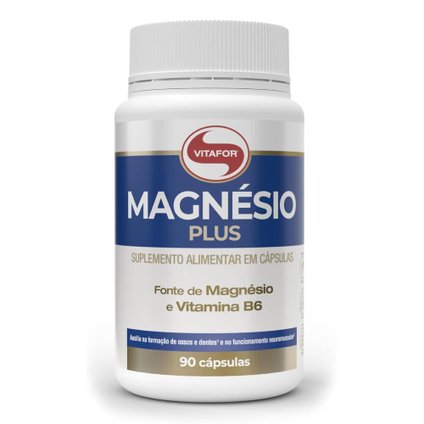 SUPLEMENTO ALIMENTAR MAGNÉSIO PLUS VITAFOR 90 CÁPSULAS