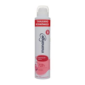 DESODORANTE AEROSSOL ANTITRANSPIRANTE FEMININO MONANGE PROTEÇÃO SECA 200ML