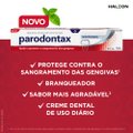 CREME DENTAL PRADONTAX WHITENING BRANQUEADOR E PREVENÇÃO DO SANGRAMENTO DAS GENGIVAS COM FLÚOR 124G
