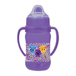 Copo De Treinamento Baby Go Bolofofos Com Alças E Bico Flexível 300ml