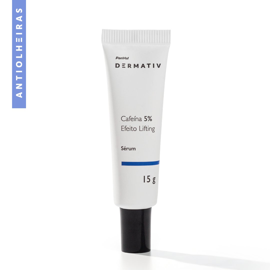 Sérum Facial Para Olhos Cafeína Panvel Dermativ 15ml