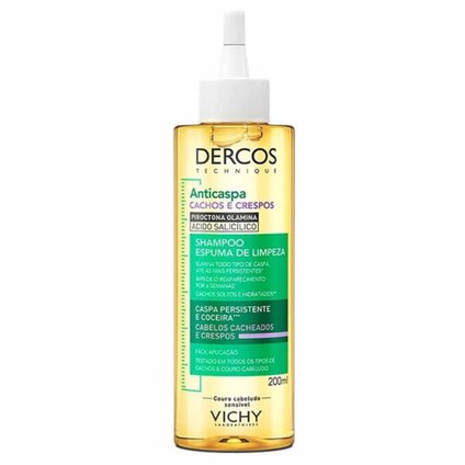 SHAMPOO ANTICASPA VICHY DERCOS ESPUMA DE LIMPEZA 200ML