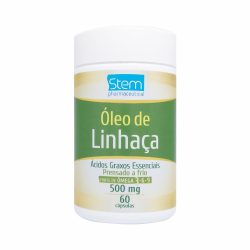 Oleo De Linhaca Stem 500mg 60 Cápsulas