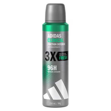 DESODORANTE AEROSSOL ADIDAS CLINICAL MASCULINO FRESH 150ML