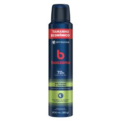 Desodorante Aerossol Antitranspirante Bozzano Fresh 200ml