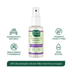 Desodorante Spray Boni Natural Melaleuca E Lavanda 120ml