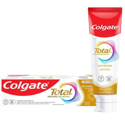CREME DENTAL COLGATE TOTAL 12 ANTI TÁRTARO 90G