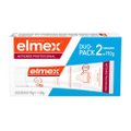 KIT CREME DENTAL ELMEX ANTICÁRIES PROFISSIONAL 2 UNIDADES 110G