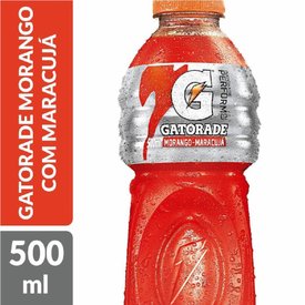 ISOTÔNICO GATORADE MORANGO COM MARACUJÁ 500ML