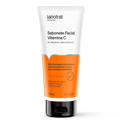  SABONETE FACIAL LABOTRAT VITAMINA C 100ML
