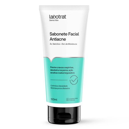 SABONETE FACIAL LABOTRAT ANTIACNE 100ML