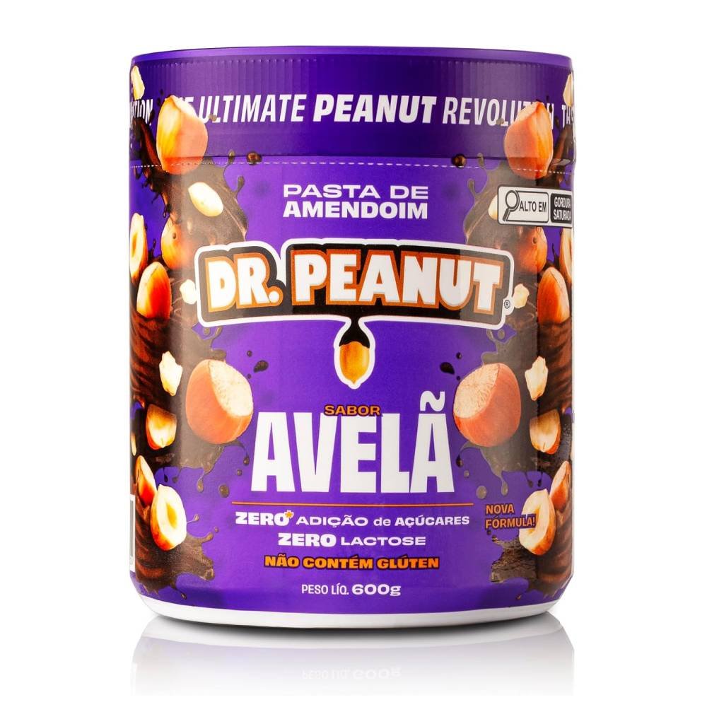 Pasta De Amendoim Dr.peanut Avelã 600g