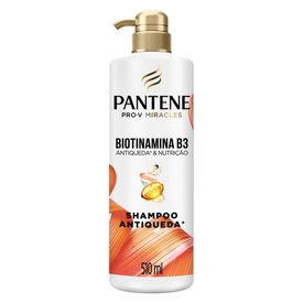 SHAMPO PANTENE BIOTINAMINA B3 ANTIQUEDA 510ML