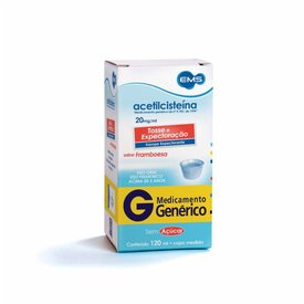 ACETILCISTEINA 20MG/ML 120ML EMS GENÉRICO L