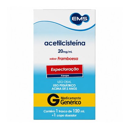 ACETILCISTEINA 20MG/ML 120ML EMS GENÉRICO L