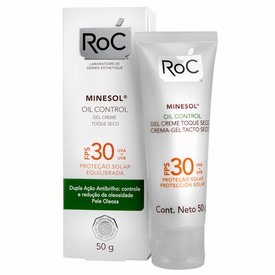 PROTETOR SOLAR ROC MINESOL OIL CONTROL FPS30 50G