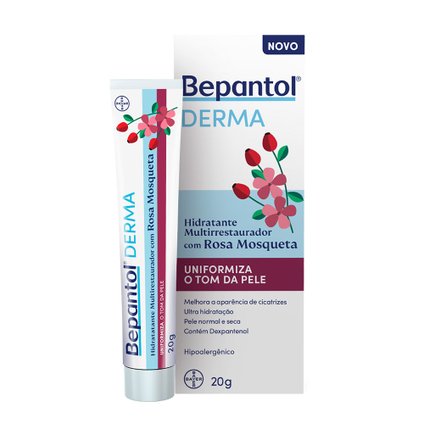 HIDRATANTE MULTIFUNCIONAL BEPANTOL DERMA ROSA MOSQUETA 20G