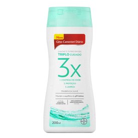 SABONETE LÍQUIDO ÍNTIMO GINO CANESTEN TRIPLO CUIDADO 200ML