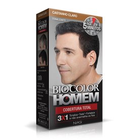 TINTURA BIOCOLOR HOMEM CASTANHO CLARO