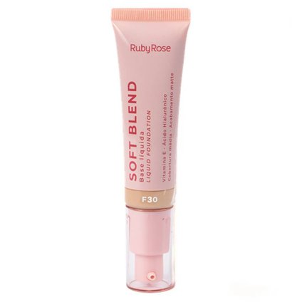 BASE LÍQUIDA RUBY ROSE SOFT BLEND F30 30G