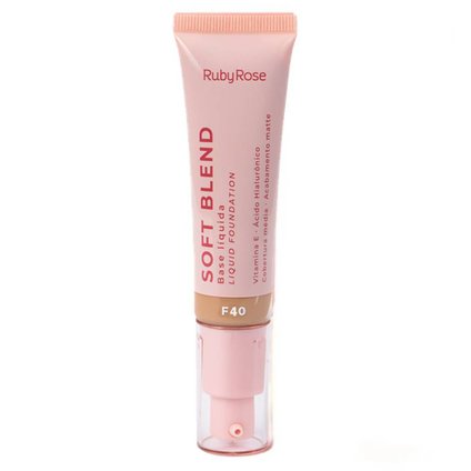 BASE LÍQUIDA RUBY ROSE SOFT BLEND F40 30G