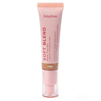 BASE LÍQUIDA RUBY ROSE SOFT BLEND F60 30G