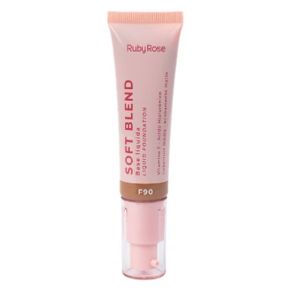 BASE LÍQUIDA RUBY ROSE SOFT BLEND F90 30G