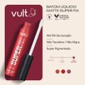 BATOM LÍQUIDO MATTE VULT SUPER FIX VERMELHO PROFUNDO 5ML