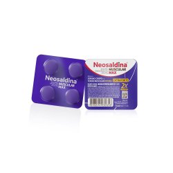 Neosaldina Muscular Max Dipirona 600mg + Citrato De Orfenadrina 70mg + Cafeína 100mg 4 Comprimidos