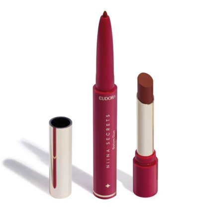 BATOM DUO EUDORA NIINA SECRETS PERFECT MATCH AVELÃ 1,65G