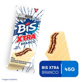 CHOCOLATE LACTA BIS XTRA BRANCO 45G