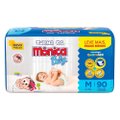FRALDA TURMA MÔNICA BABY GIGA M COM 90 UNIDADES