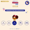 FRALDA TURMA MÔNICA BABY PREMIUM TAMANHO G COM 32 UNIDADES